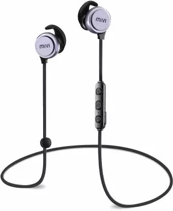 Mivi Thunder Beats Bluetooth Headset (Gun metal/Black, In the Ear) Mivi Thunder Beats Bluetooth Headset (Gun metal/Black, In the Ear)